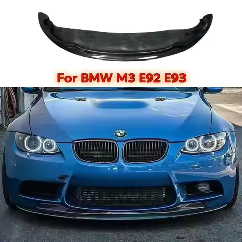 High Quality Carbon Fiber Frp Front Lip Bumper Splitter for Bmw 3 Series E90 E92 E93 M3 Gts Style 05