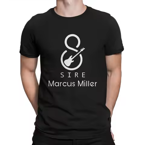 Sire Marcus Miller Bass Style TShirt Guitar Lover Top Quality New Design Gift Idea T Shirt Stuff Ofe