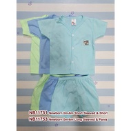 6pcs Newborn Baby clothes Infant Baby 3 piece suit 0-3 m- JK Kids Mykids Anakku Fiffy Pureen Jaring 