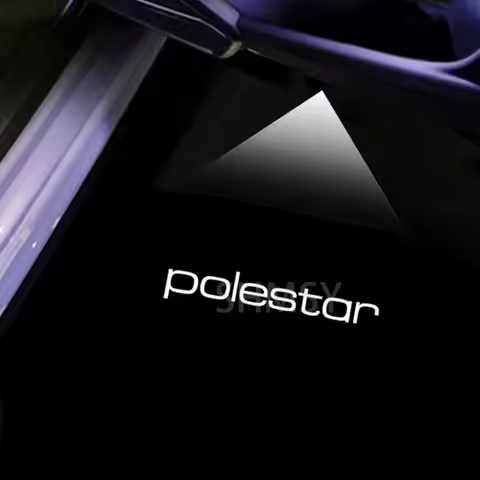 2Pcs Car Led Door Welcome Light Projector Ghost Shadow Lamp For Volvo Polestar 1 2 V60 S90 S60 XC40 