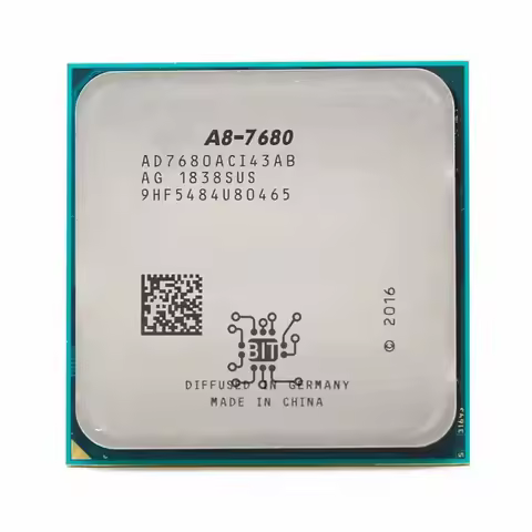 A8-Series A8-7680 A8 7680 3.5GHz Quad-Core Quad-Thread CPU Processor AD7680ACI43AB 45W Socket FM2+