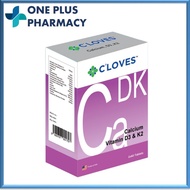 C'LOVES Calcium Vitamin D3 & K2 Tablets 60's / 2x60's [EXP 05/2026]