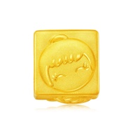 CHOW TAI FOOK Bao Bao Family [福星宝宝] Collection 999 Pure Gold Charm with Adjustable Bracelet - Happiness 快乐 R20816