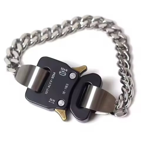 2025 new ALYX Bracelet Original Design for Men and Women 10179SM Functional Lock Buckle Tactical Hig