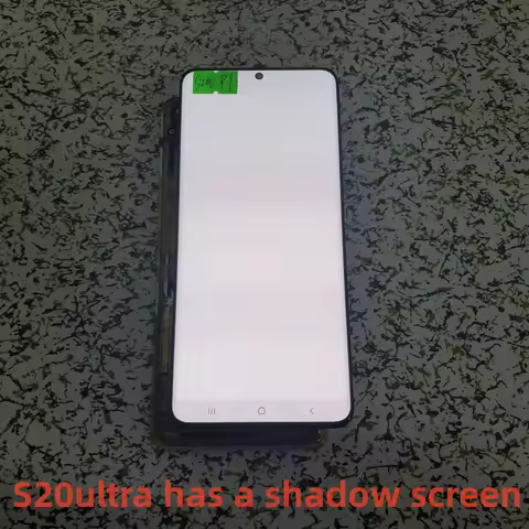 Original S20 Ultra HD Combustion Shadow LCD Display G982F/DS G988U G988W SM-G9880 Display Replacemen