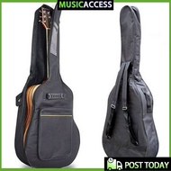 Acoustic Guitar Bag  38/ 41 Inch Without Guitar 39 Inch Classical Double Shoulder Straps 2 Pockets