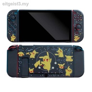 Cartoon Pikachu Nintendo switch protective case ns protective case OLED hard shell all-inclusive lite storage