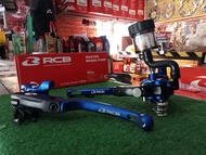 Racing Boy RCB Brake Master Forged S1 14mm (Right Hand) and RCB Brake Master S1 Perch Cable (Left Ha