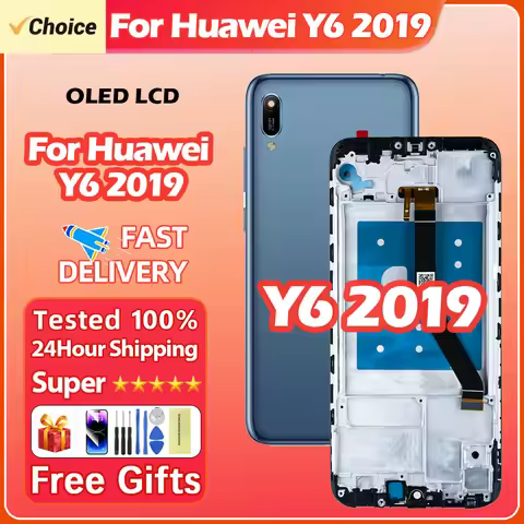MRD-LX1F/LX1/LX2/LX3 Lcd For Huawei Y6 2019 Display Touch Screen Replacement Display For Huawei Y6 2