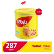 Nabati wafer kaleng 287gr. Nabati bites wafer kaleng 287 gr