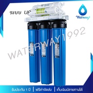 AQUATEK เครื่องกรองน้ำดื่ม ระบบ UF 0.01 ไมครอน ขนาด 20 นิ้ว กำลังการผลิต 1000+ ลิตร/วัน พร้อมอุปกรณ์ครบชุด คุณภาพสูง รับประกัน 1 ปี จัดส่งฟรี