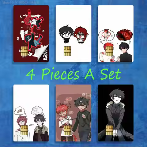 Zeno Remake Stickers Credit Visa Debit Bank Charge Card Bus Metro Waterproof Sticker Decal Decoratio