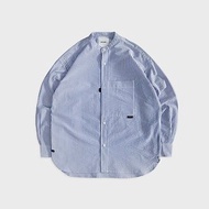DYCTEAM - Collarless shirt (blue)