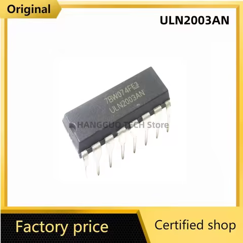 10PCS/Lot Original ULN2003AN DIP16 ULN2003A DIP-16 ULN2003 ULN2003APG DIP IC Chip