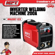 MPT MMA 200A Portable Welding Machine Inverter w/ Accessories MMA2007-ECO