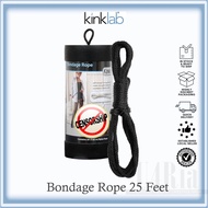 Kinklab Bondage Rope 25 Feet Black