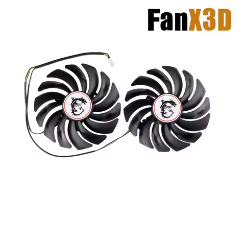 PLD10010S12HH Cooling Fan For MSI RX 470 480 570 580 GTX 1080 1070 1060 Ti GAMING Graphics Video Car
