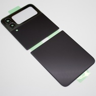 ใหม่สำหรับ Samsung Galaxy Z พลิก4 5G ฝาครอบด้านหลังแบตเตอรี่ที่อยู่อาศัยอะไหล่ซ่อมแซมชิ้นส่วนเคสสำหร