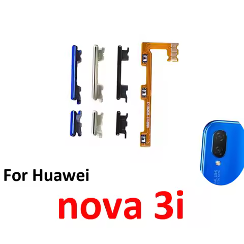 Phone Power Volume Button For Huawei Nova 3i New On Off Up Down External Key Internal Flex Cable Par