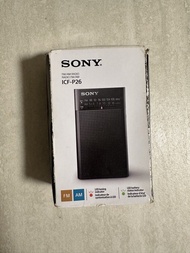 Sony ICF-P26 FM/AM 收音機