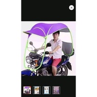 ┅E bike Canopy Umbrella with visor