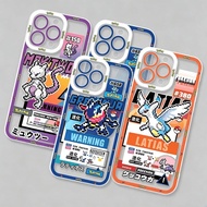 Case For RENO 15F 15 14 13 Pro 14F 13F 12F OPPO A5 5G A5X A57 2022 A77S Cool Mewtwo Game Pokemon Tra