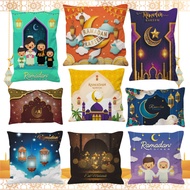 2-sided Sofa cushions with Ramadan motifs Eid/s Eid al-Fitr/s UK 40x40 and 32x49