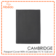 กระเป๋าใส่พาสปอร์ต/ที่ใส่พาสปอร์ต/กระเป๋าใส่บัตร ALBEDO PASSPORT COVER WITH 4 CARD รุ่น CAMBRIDGE-CB