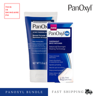 PanOxyl Acne Foaming Wash Benzoyl Peroxide 10% Maximum Strength Antimicrobial, 5.5 Ounce & PanOxyl P