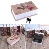 Novel Book Box Safety Key Lock Box Hidden Storage - DHZ004