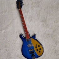 Upgrade Rickenbacker 660 Blue 12 String Electric Guitar