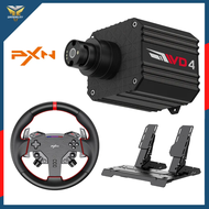 PXN VD4 2 Pedal Sim Racing Set - VD4 Direct Drive Servo + PD HM 2 Pedal + WAS Wheel Base