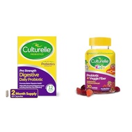 Culturelle Pro Strength Daily Probiotic Digestive Health Capsules Kids Daily Probiotic Gummies for D