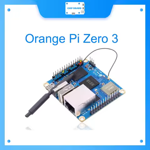 Orange Pi Zero 3 DDR4 Allwinner H618 WiFi5+Bluetooth5.0 Mini PC Development Board Orange Pi Zero3 Si