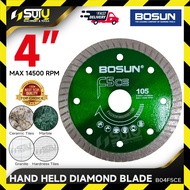 BOSUN B04F5CE / F5CE / F5CE-105 4" / 150MM Hand Held Diamond Blade for cutting Tiles