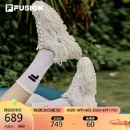 FILA  FUSION斐乐潮牌女鞋女子运动鞋2023硬糖鞋厚底老爹鞋女