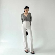 Flare Pants - Highwaist Flare Pants - Highwaist Women's Cutbray Culottes