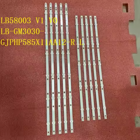 LED Backlight For NS-58DF620NA20 58PUS6203 58PUS6504 58PUF6013 58PUS7555 LB-GM3030-GJPHP585X11AA12-R