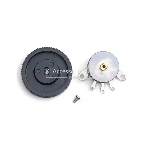 5PCS RV16MM Flat Foot With Turntable B5K B10K B50K Power Amplifier Volume Radio Potentiometer With S