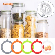 UMISTY Silicone Seals Reusable Jars Replacement Washers Storage Canning Accessories Mason Jars Gaske