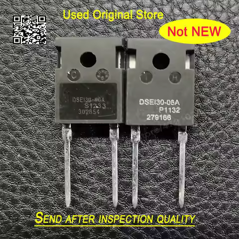 Used 5pcs DSE130-06A DSEI30-12A DSEI30-06A DSE130-12A TO-3P In Stock Original disassembly