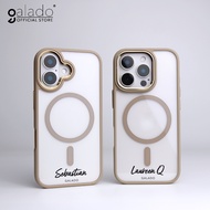 GALADO Desert Guard Titanium iPhone 16 Pro Max/16 Pro/16/16 Plus Casing Shock Proof Case Transparent