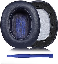 Aiivioll Replacement Ear Pads Compatible with JBL Live 650BTNC/660BTNC Wireless Over-Ear Headphones Ear Pads Headset Ear Pads Protein PU Leather Ear Pads Repair Parts(Midnight Blue)
