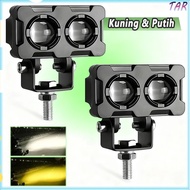 MATA 2 Eyes Laser Shooting Light/2 Yellow and White Eyes 2 Colors/2 Eyes Led Motorcycle and Car Shoo