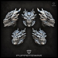 PUPPETSWAR - DRAGON HELMETS