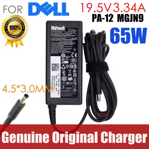 Original 19.5V 3.34A 65W laptop charger ac adapter for Dell Vostro 15 3561 3562 3565 3568 3572 3578 