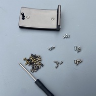 Belt Screw Buckle Head Screw Waistband Small Screw Pants Belt Buckle Flat Head Screw Accessories Cou