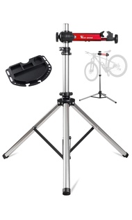 West Biking Bike Repair Stand(Max 85 Lbs) - Adjustable Foldable Bike Workstand With Quick Release,Bi