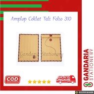 310pcs Folio Brown Envelope Air Mail 310pcs Water Mail Brown Envelope Rope (10Pcs)