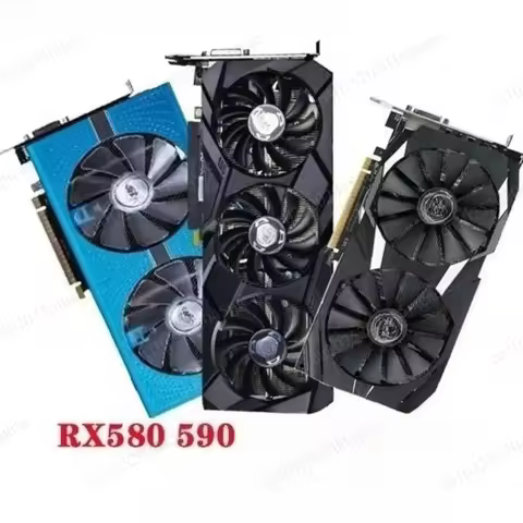 RX580 8G 2304 RX590 RX5700XT RX6600 XT Gaming Independent Graphics Card